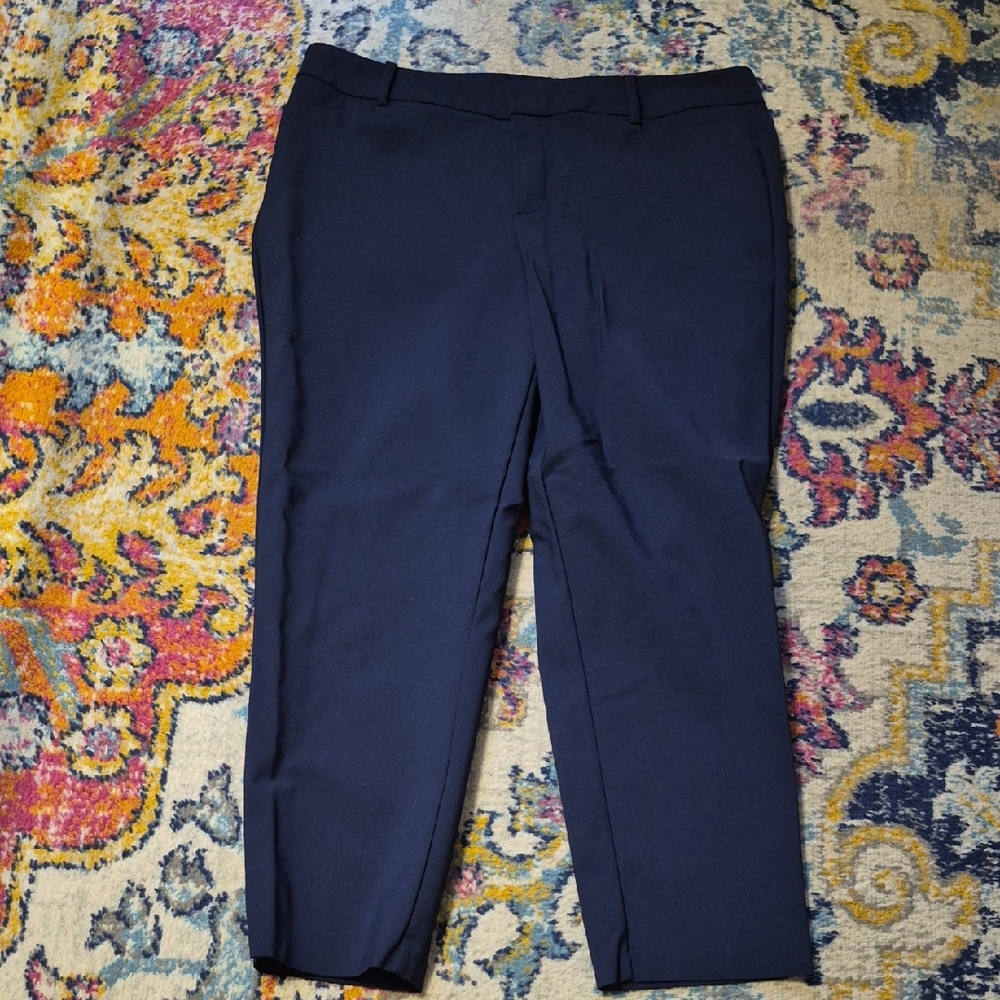 Eloquii The Kady Navy Blue Dress Pant